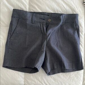 Navy and white dots shorts